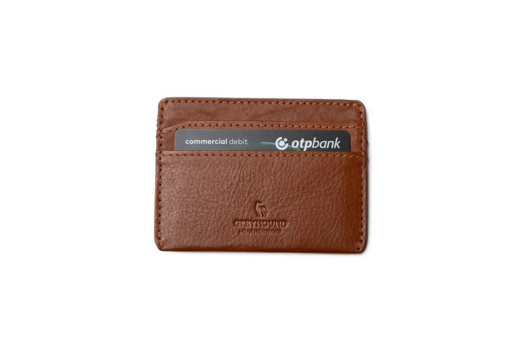 Classic Card Holder - Cognac, 5 Pocket