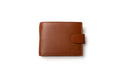 Classic Bifold Wallet - Cognac, with Coin Pocket