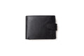 Classic Bifold Wallet - Black, with Coin Pocket