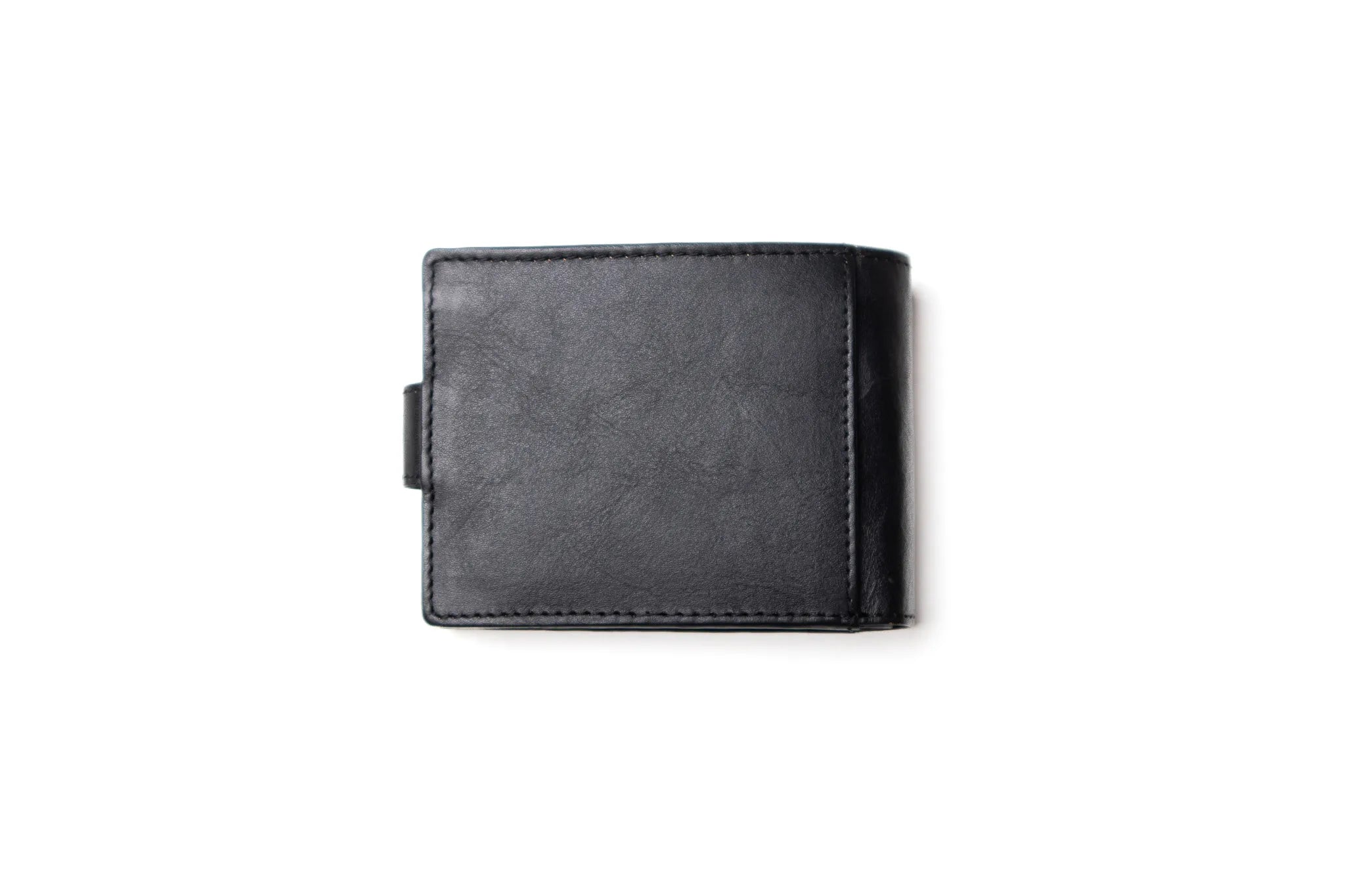Classic Bifold Wallet - Black, with Coin Pocket