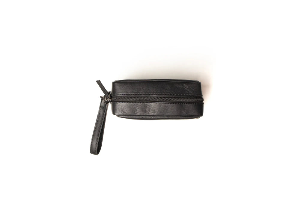 Compact Toiletry Bag - Black, Small