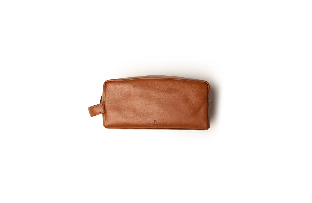 Classic Toiletry Bag - Cognac, Large