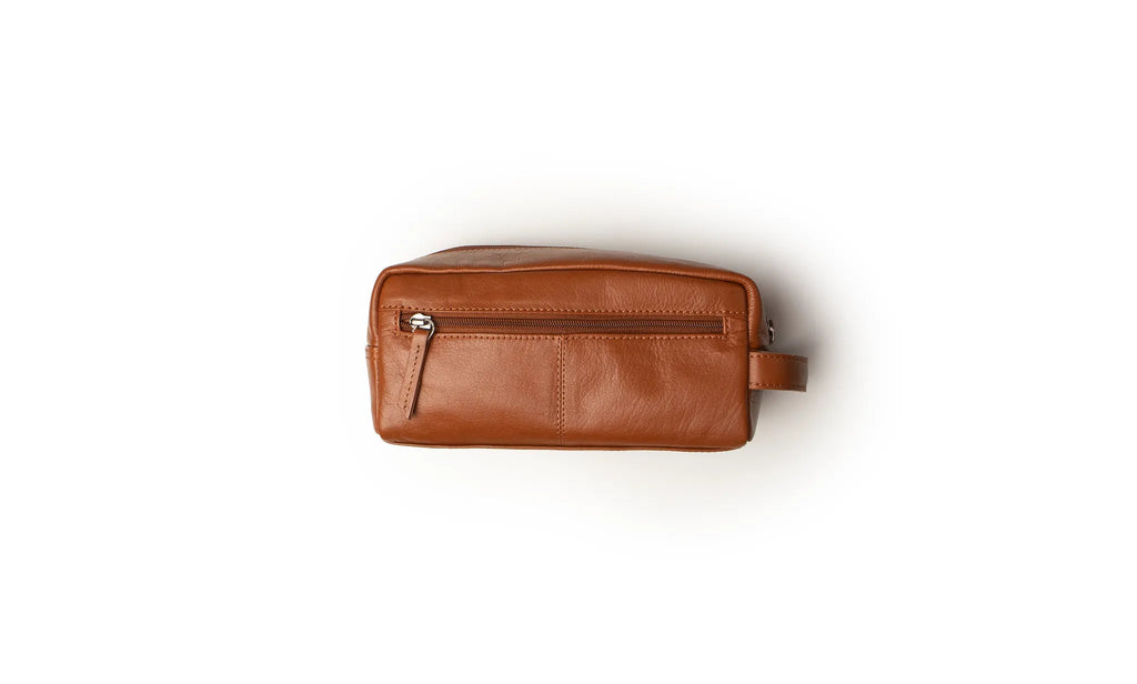 Classic Toiletry Bag - Cognac, Large