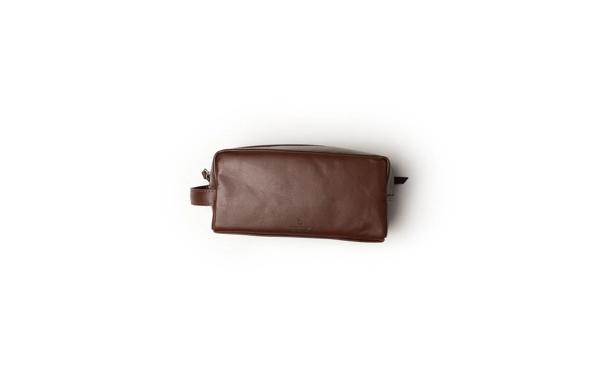 Classic Toiletry Bag - Dark Brown, Large