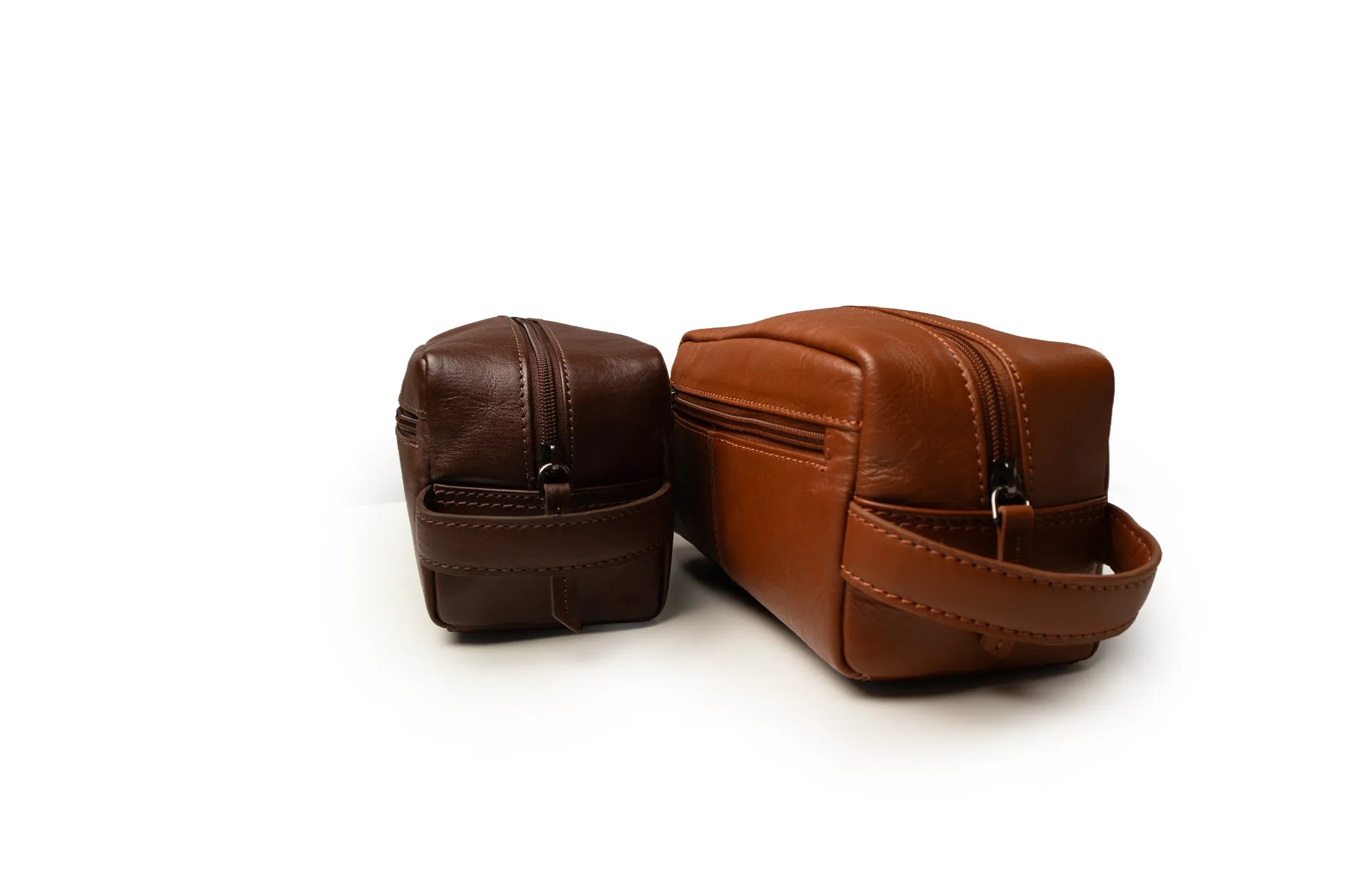 Classic Toiletry Bag - Dark Brown, Large