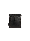 Roll Top Backpack - Black