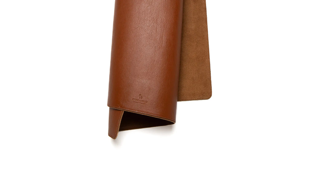 Grand Desk Mat - Cognac, Extra Large